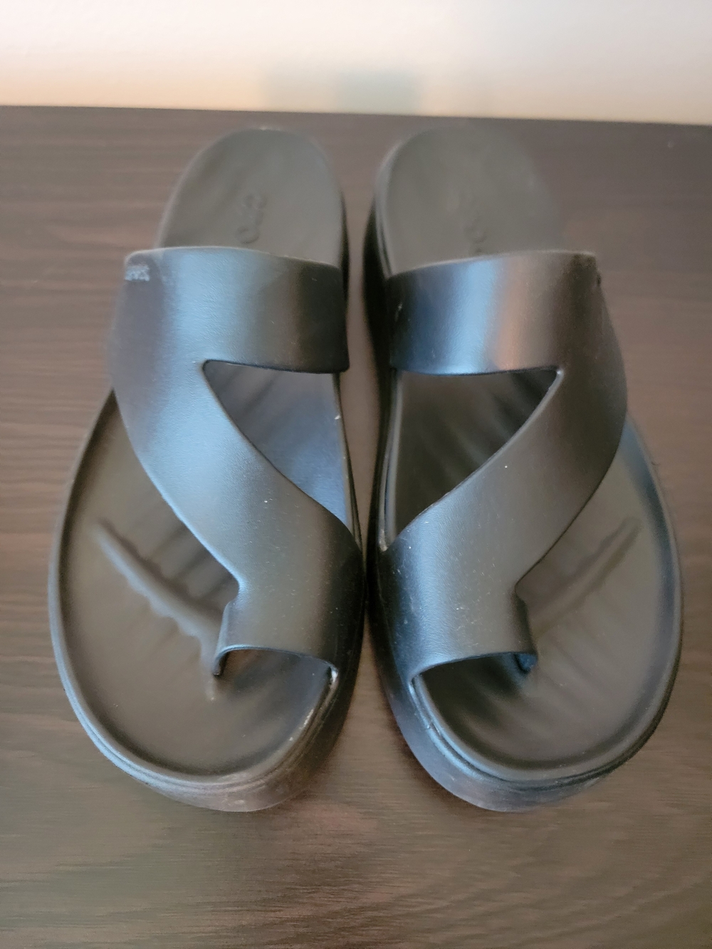 CROCS Black Women's Slide Sandals